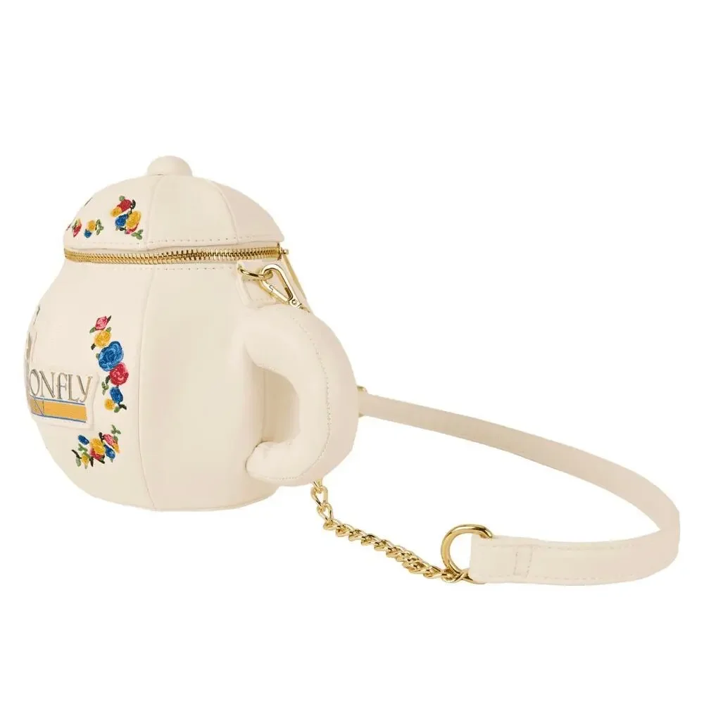 Loungefly Gilmore Girls Dragonfly Inn Figural Teapot Crossbody NWT